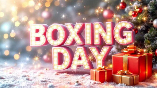 Boxing Day in a Bokeh Wonderland