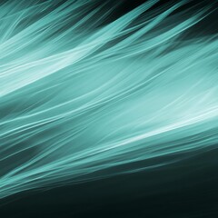 Mysterious ethereal teal black gradient night sky abstract image