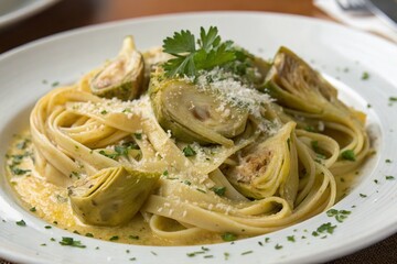 Artichoke pasta