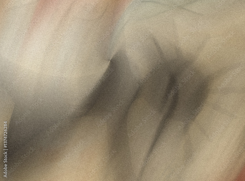 Poster a blurry close up shot showcasing indistinct shapes and muted colors creating an abstract compositio