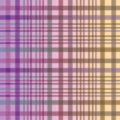 Tartan and plaid pattern in color design. Plaid or tartan repeating pattern in perfect alignment. Unique color pattern background for prints and web