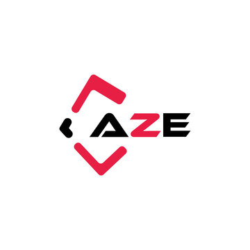 AZE creative minimalist letter logo. AZE unique vector initials alphabet letter logo design