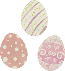 Easter eggs, painted eggs, Easter party, vintage eggs, egg bundle, Vector, Watercolor, Spring hunt, egg hunt, beautiful, Easter card, Printable Cards, invitations, greeting cards 