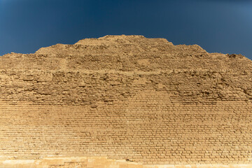 Discover Saqqara's iconic pyramid, Zoser's Step Pyramid, within Memphis, Egypt's Necropolis. Marvel...