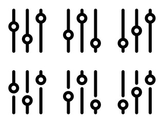 イコライザーアイコンセット