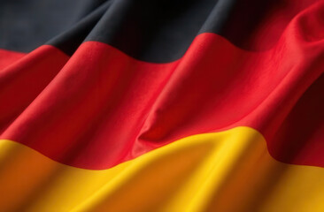 Germany flag close up. abstract background on the theme of patriotism, national holiday