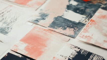 Obraz premium Abstract Composition Suitable for Art Exhibition
