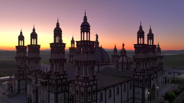 Palmarian Church, Iglesia Palmariana, a Christian church in El Palmar de Troya, Andalucsia, Spain. Claims to Holy SEE.