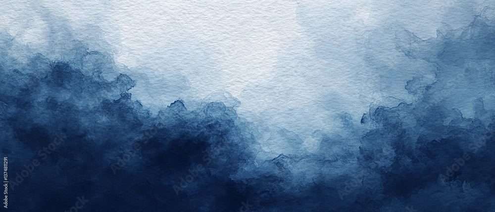 Poster blue azure abstract watercolor background for textures backgrounds and web banners design. abstract 