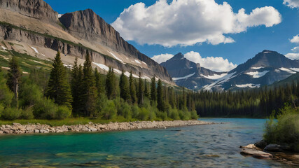 Naklejka premium yosemite national park