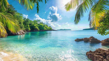 Fototapeta premium travel agency website banner,