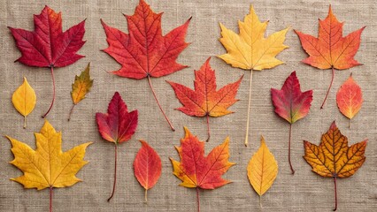 Obraz premium Autumn leaf detail, highlighting the seasonal and nature theme. 