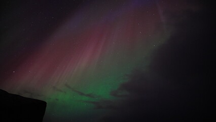 Northern lights in Southern Iceland