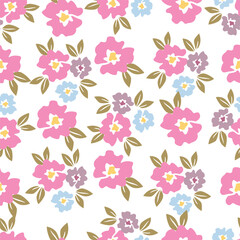 textile design with flower abstract pattern image background
