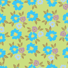 textile design with flower abstract pattern image background
