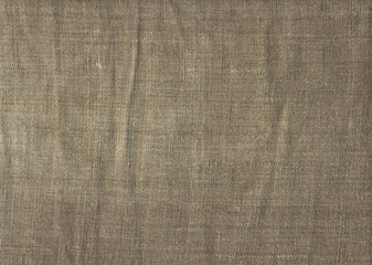 Natural linen fabric texture background