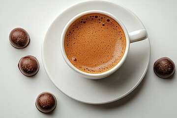 Easter Chocolate with Coffee