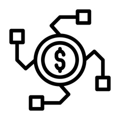 funding Line Icon
