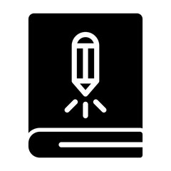 art book Solid icon