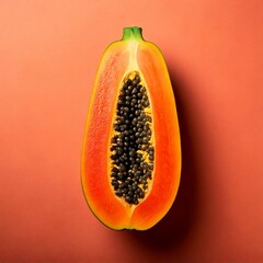 sliced of papaya