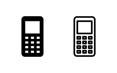 Phone icon vector illustration. Call sign and symbol. telephone symbol