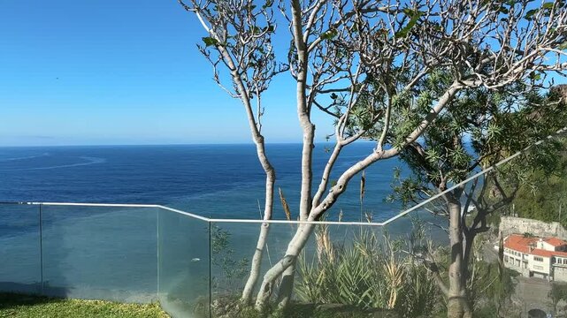 view from the sea ponta do sol madeira