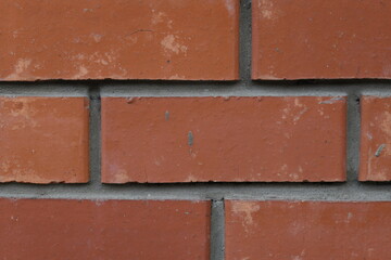 red brick wall