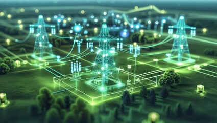 Digital Twin Of Energy Grid Enhancing Efficiency Through Power Demand Prediction, Outage Detection, And Integration Of Renewable Energy Sources.