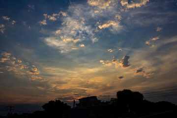 beautiful sky and clouds