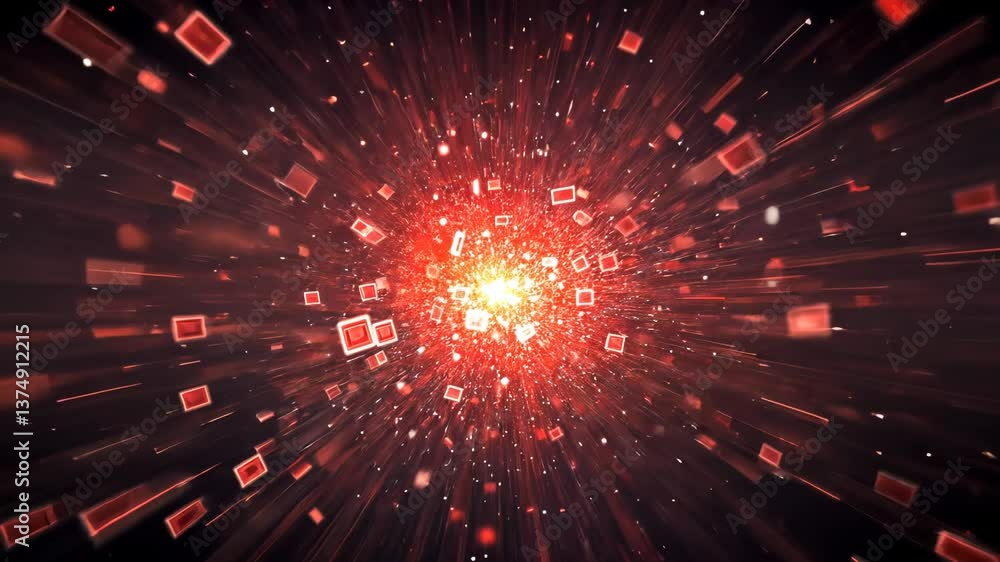 Poster falling poker cards create dynamic animation background effect generative ai