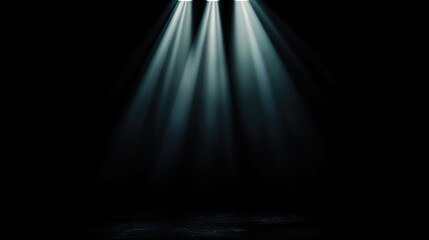 A deep, solid black backdrop with subtle gradients of light and shadow, adding depth and elegance