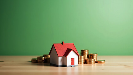 real estate investment concept. A business professional examines a miniature city model, holding a clipboard, suggesting planning or development in architecture and urban design.
