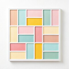 colorful sponge on white background