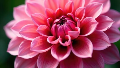 Close-up dahlia petals, intricate details, swirling pattern , purple, autumn