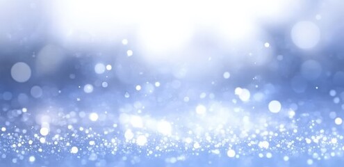 Fototapeta premium Beautiful Light Blue Glittering Background