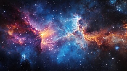 Fototapeta premium Cosmic Symphony: A Celestial Exploration