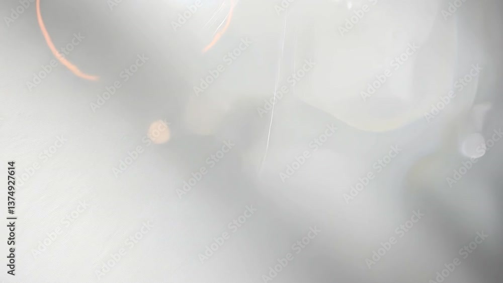 Aufkleber ethereal light and mist serene background creating tranquil atmosphere with gentle glow for peaceful