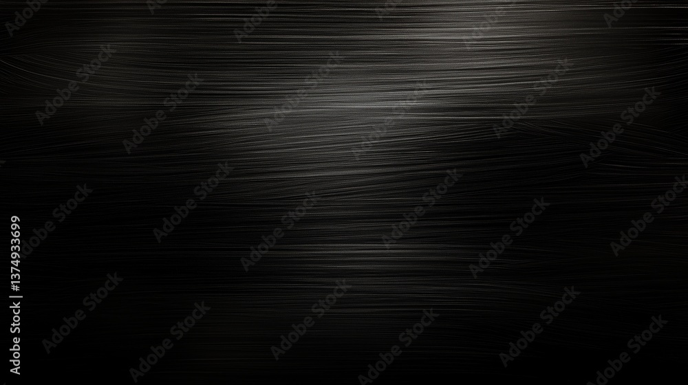 Poster refined black background with subtle linear texture and smooth finish