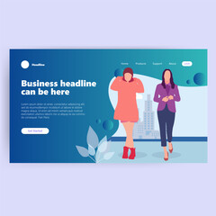 Modern Business Website Landing Page
