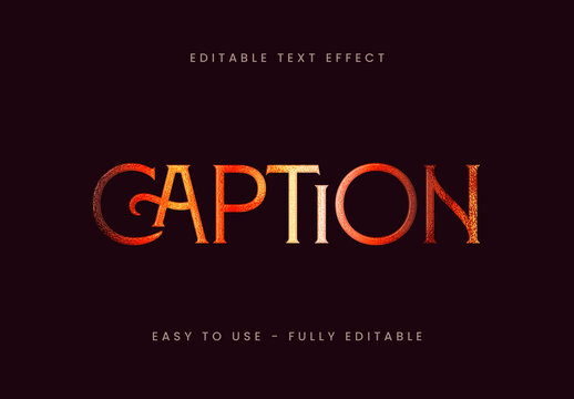 Yellow And Orange Gradient Luxurious Elegant Text Effect