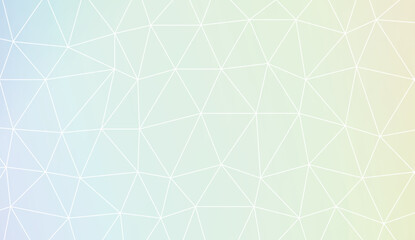 Fototapeta premium Decorative background with triangles. Template for your banner. Vector illustration. Creative gradient color.