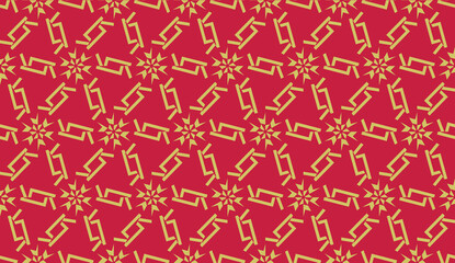 Curved line. Triangular style. Vector illustration.