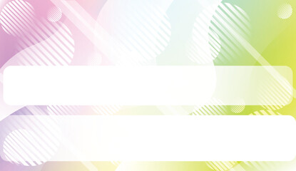 Abstract Background With Wave Gradient Shape, Line, Circle, Space for Text. For Your Design Landing Page Wallpapers Presentation. Vector Illustration with Color Gradient.