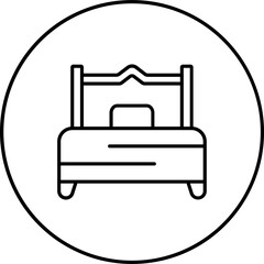 Single Bed Icon