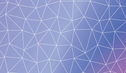 Abstract polygonal template. Design for flyer, wallpaper, presentation, paper. Vector illustration. Creative gradient color.