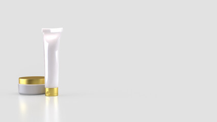 The Cosmetic product for Beauty concept 3d Rendering..