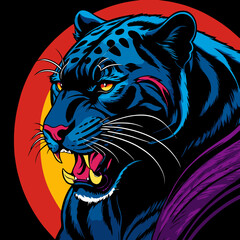 panther vector for design needs