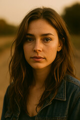Fototapeta premium portrait of a young woman