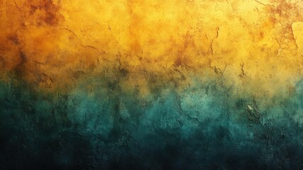 Obraz premium Vibrant yellow and green grainy gradient background. Perfect for wallpapers, backdrops, and creative covers. Textured, modern, and eye-catching design.