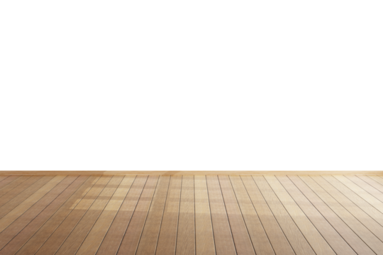 Empty living room on transparent background- 3D rendering